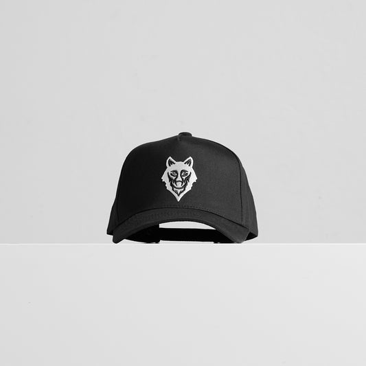 Black Wolf Cap
