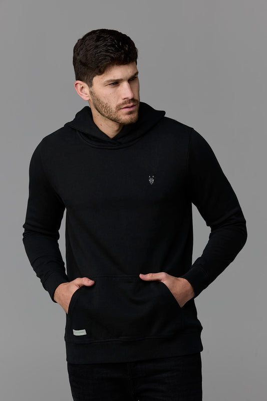 Black hoodie on man - SOW_ECOM_WEB_284