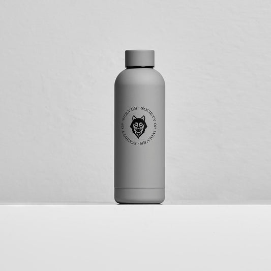 Society of Wolves water bottle