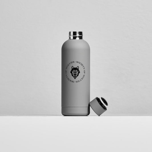 Society of Wolves water bottle