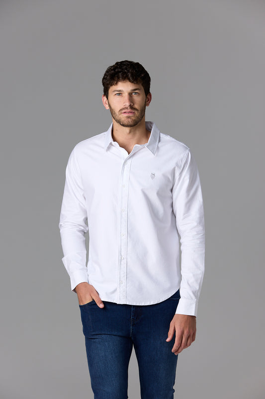 Man in white shirt from SOW ECOM collection