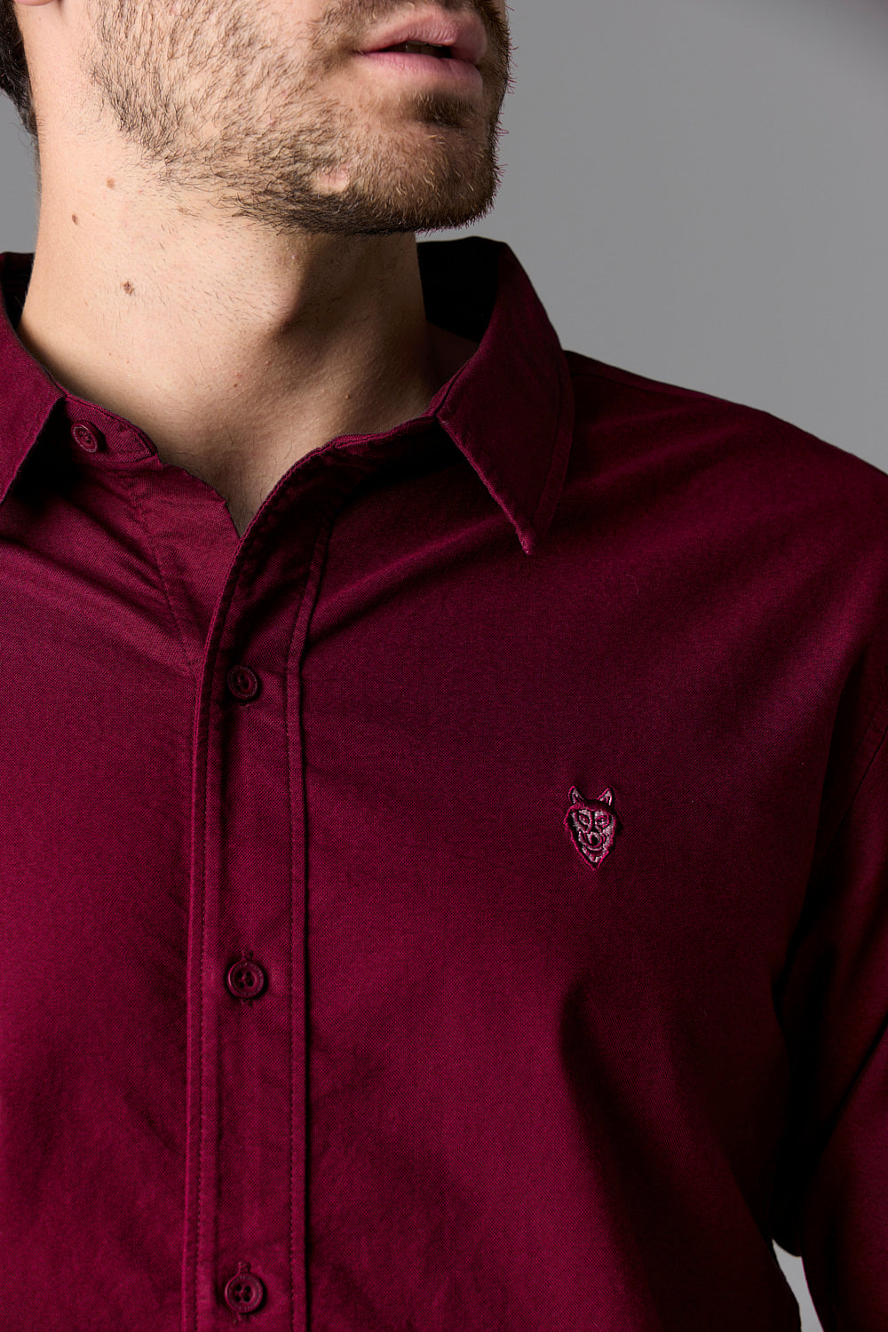 Men's red shirt with logo - SOW_2_ECOM_WEB_250