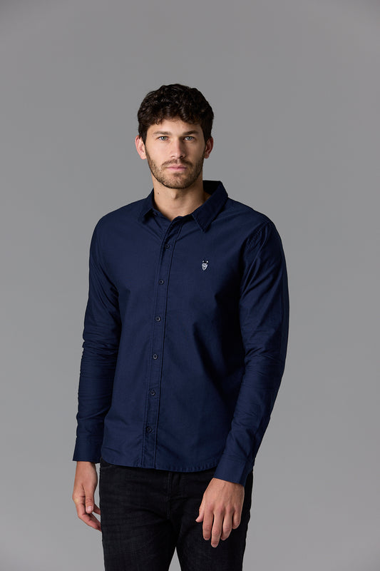 Men's navy blue shirt - SOW_2_ECOM_WEB_96