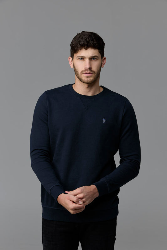 Men's Navy E-commerce Web Sweatshirt