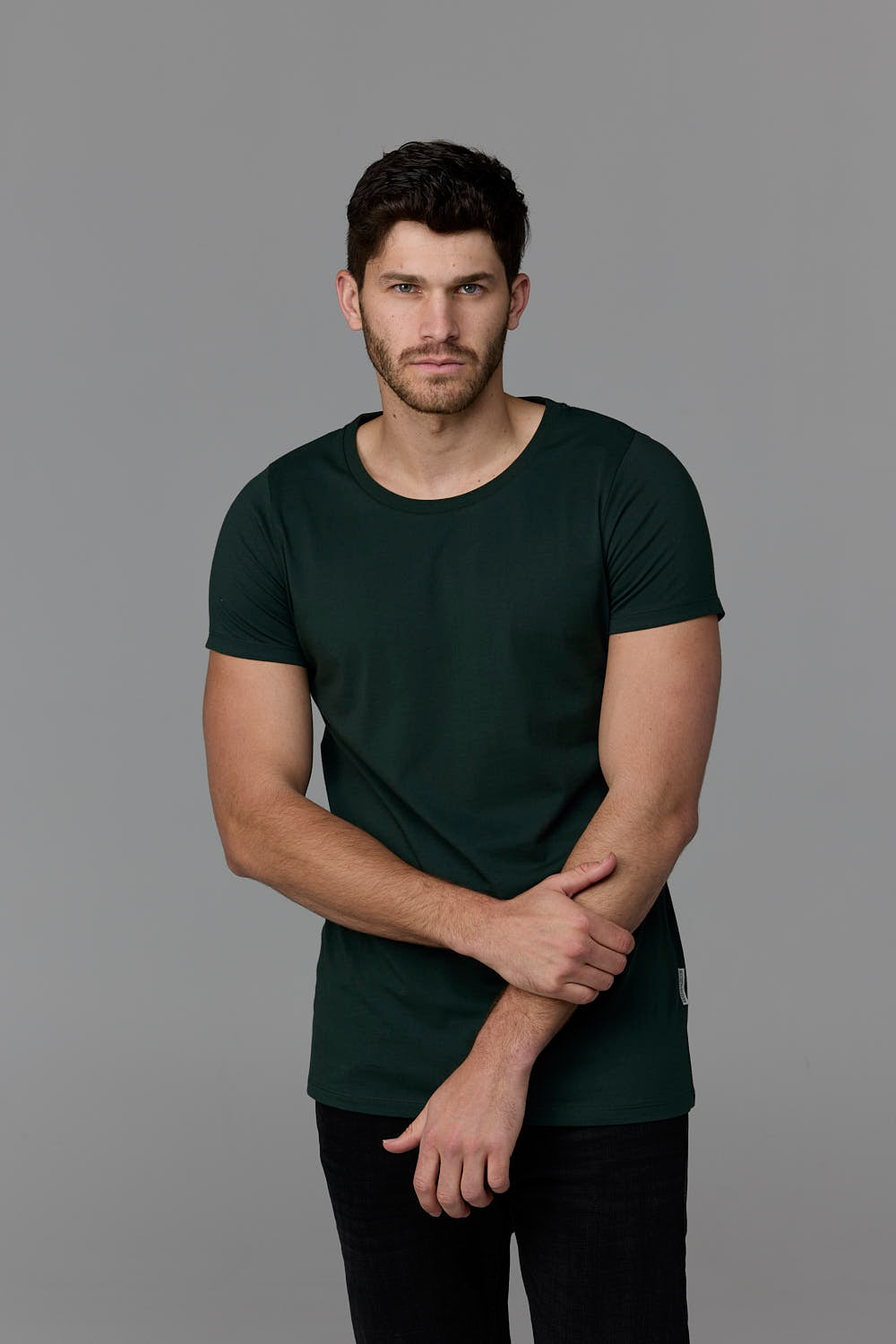 SOW ECOM Web - Man in green t-shirt