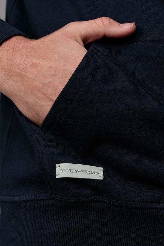 Society of Wolves hoodie pocket detail