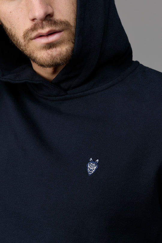 SOW ECOM Web - Man in black hoodie with logo