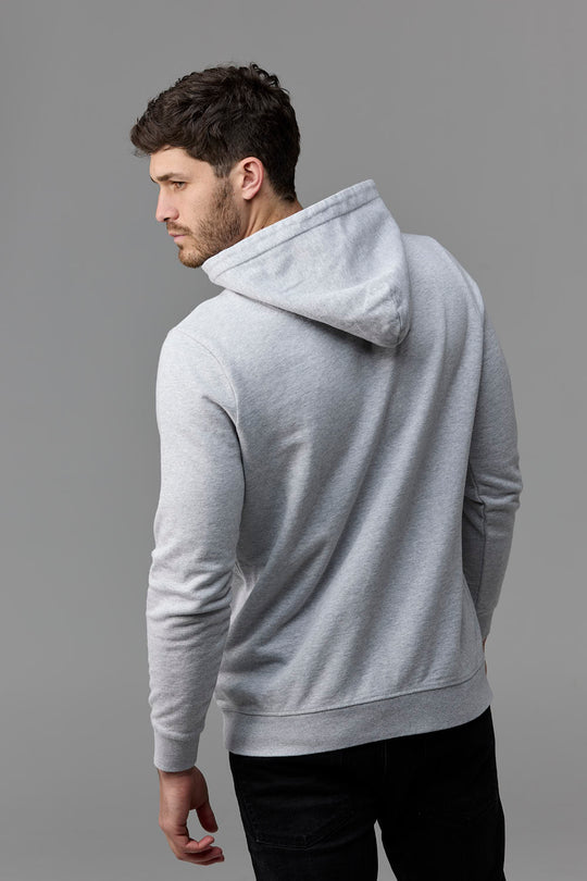 SOW ECOM Hoodie - Man in Grey Hoodie