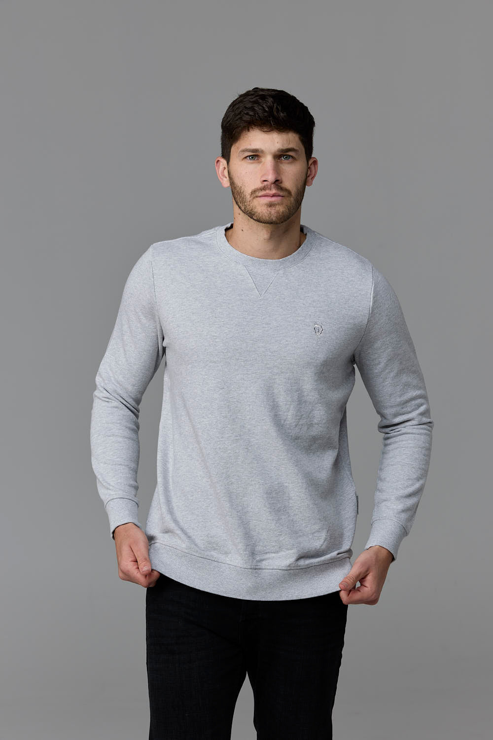 Man in gray sweatshirt - SOW ECOM WEB 50