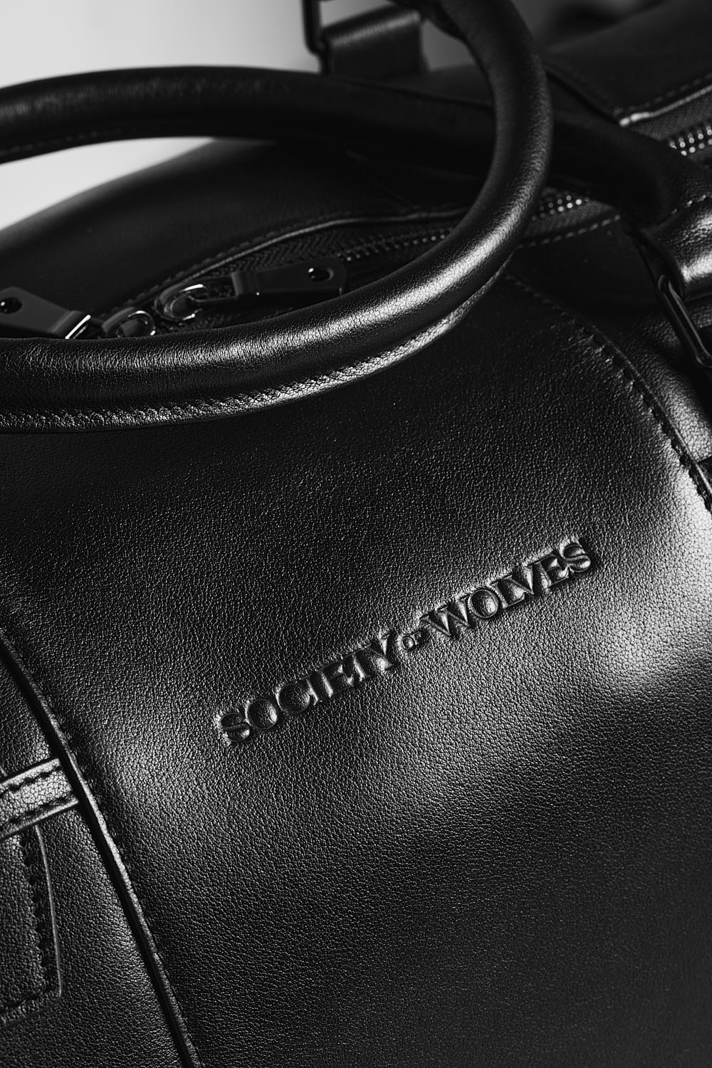 Black Leather Bag