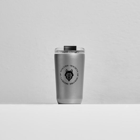Society of Wolves travel mug